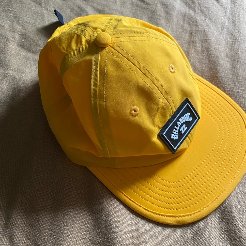 Billabong yellow dad hat (osfa)